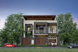 Modern Tropis Rocky House